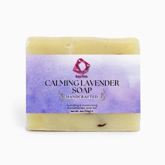 AavYos Calming Lavender Soap - Picture 1 of 4